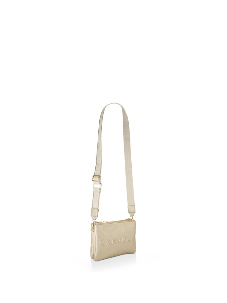 Carvela Frame Double Pouch Bag - Image 2 of 5