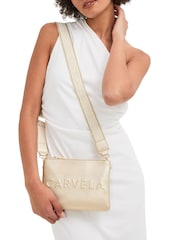 Carvela Frame Double Pouch Bag - Image 5 of 5