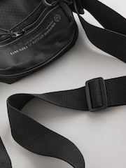 Black Nylon Bungee Cord Cross-Body Bag - Image 7 of 7
