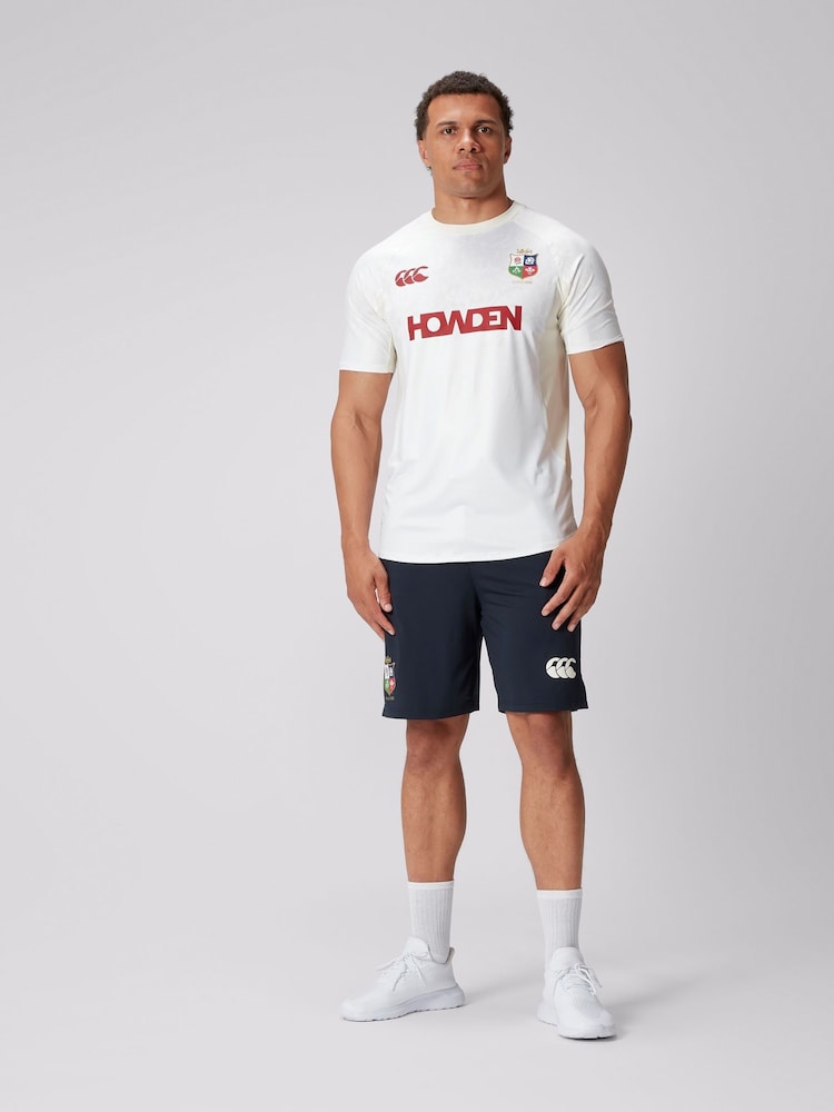 Canterbury Cream British & Irish Lions Rugby Superlight T-Shirt - Image 4 of 9
