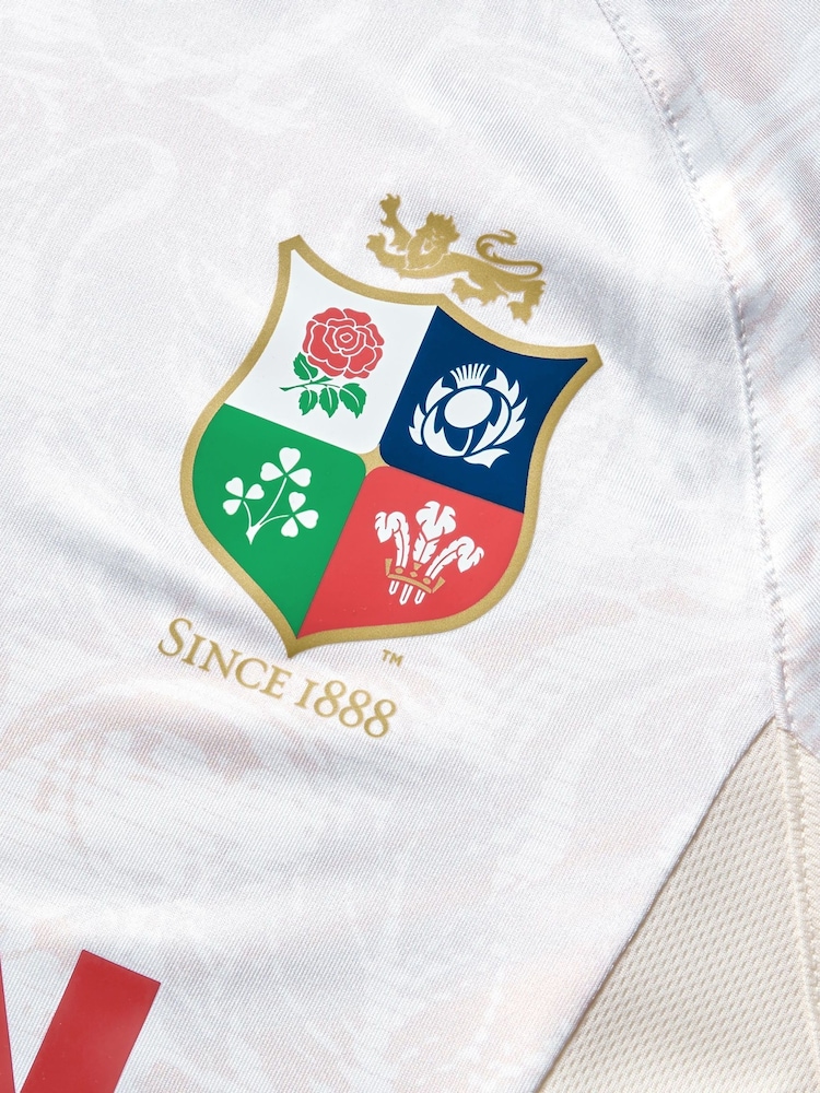 Canterbury Cream British & Irish Lions Rugby Superlight T-Shirt - Image 8 of 9