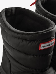 Hunter Mens Intrepid Short Snow Black Boots - Image 4 of 4