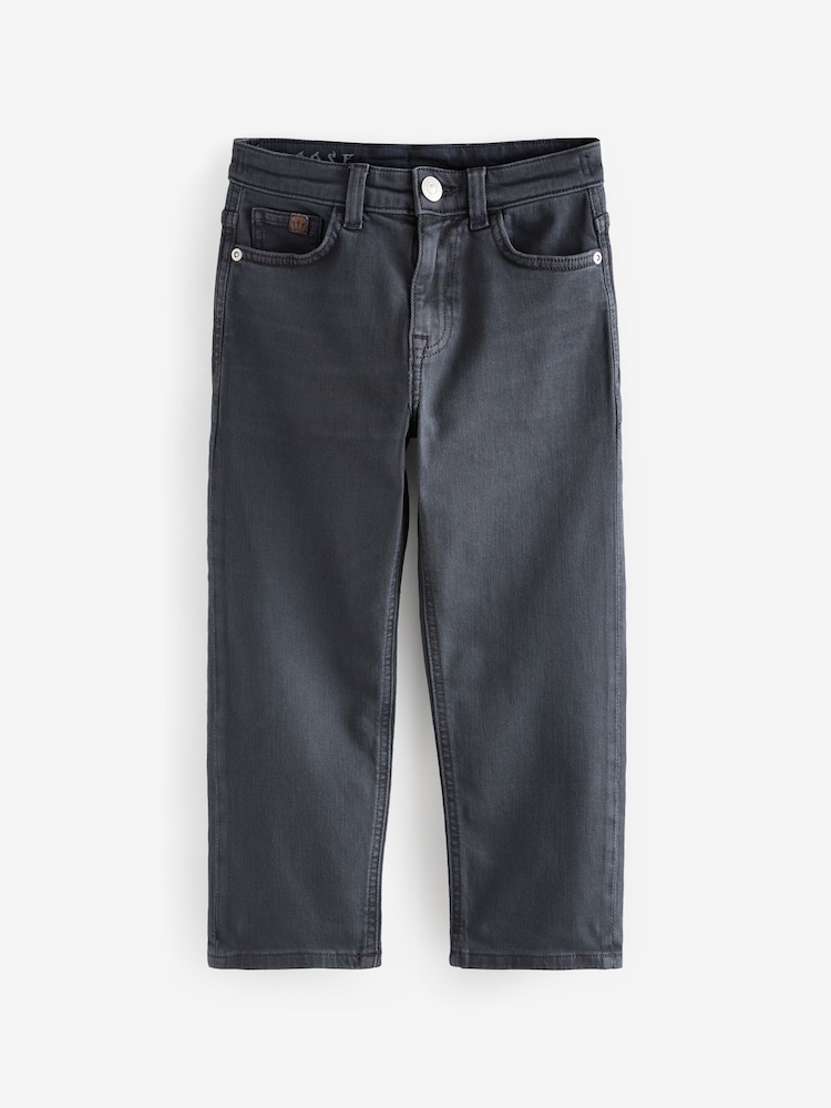 Marineblau - Authentische Jeans aus 100 % Baumwolle (3–16 J.) - Bild 1 von 4