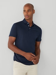Hackett Mens Short Sleeve Polo Shirt - Image 1 of 4