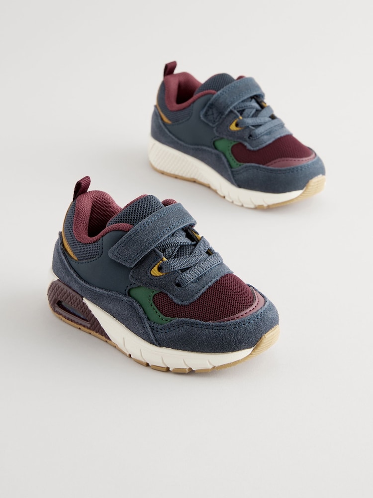 Mehrfarbig/Farbblockdesign - Elastischer Sportschuh mit Schnürung - Bild 2 von 6 Mehrfarbig/Farbblockdesign - Elastischer Sportschuh mit Schnürung - Bild 2 von 6