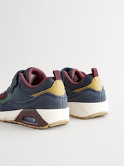 Mehrfarbig/Farbblockdesign - Elastischer Sportschuh mit Schnürung - Bild 5 von 6