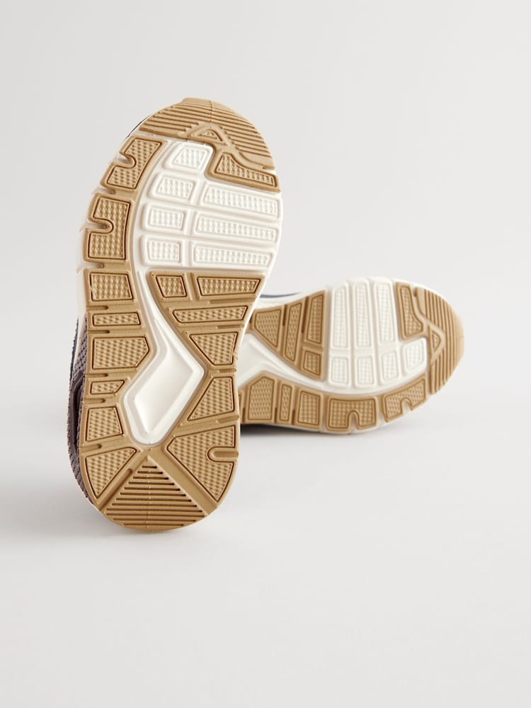 Mehrfarbig/Farbblockdesign - Elastischer Sportschuh mit Schnürung - Bild 6 von 6 Mehrfarbig/Farbblockdesign - Elastischer Sportschuh mit Schnürung - Bild 6 von 6