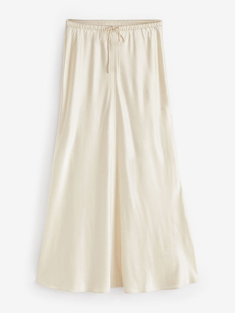 Natur - Hush Indra Satin Maxi Skirts - Bild 5 von 5 Natur - Hush Indra Satin Maxi Skirts - Bild 5 von 5