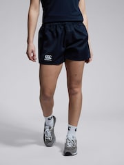 Canterbury Adult Womens Blue Advantage Shorts - Image 3 of 6