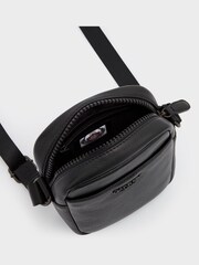 OSPREY LONDON The Onyx Small Leather Black Messenger - Image 4 of 6