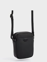 OSPREY LONDON The Onyx Small Leather Black Messenger - Image 5 of 6