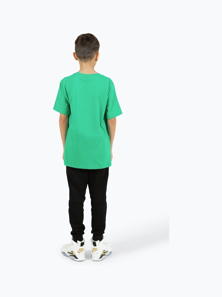 Hype. Boys Green Double 100% Cotton T-Shirt - Image 2 of 5