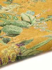Laurence Llewelyn-Bowen Yellow Cotswold Fantasia Washable Flat Weave Rug - Image 6 of 6