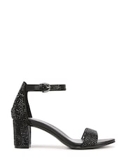 Naturalizer Vera Glitz Black Sandals - Image 1 of 6