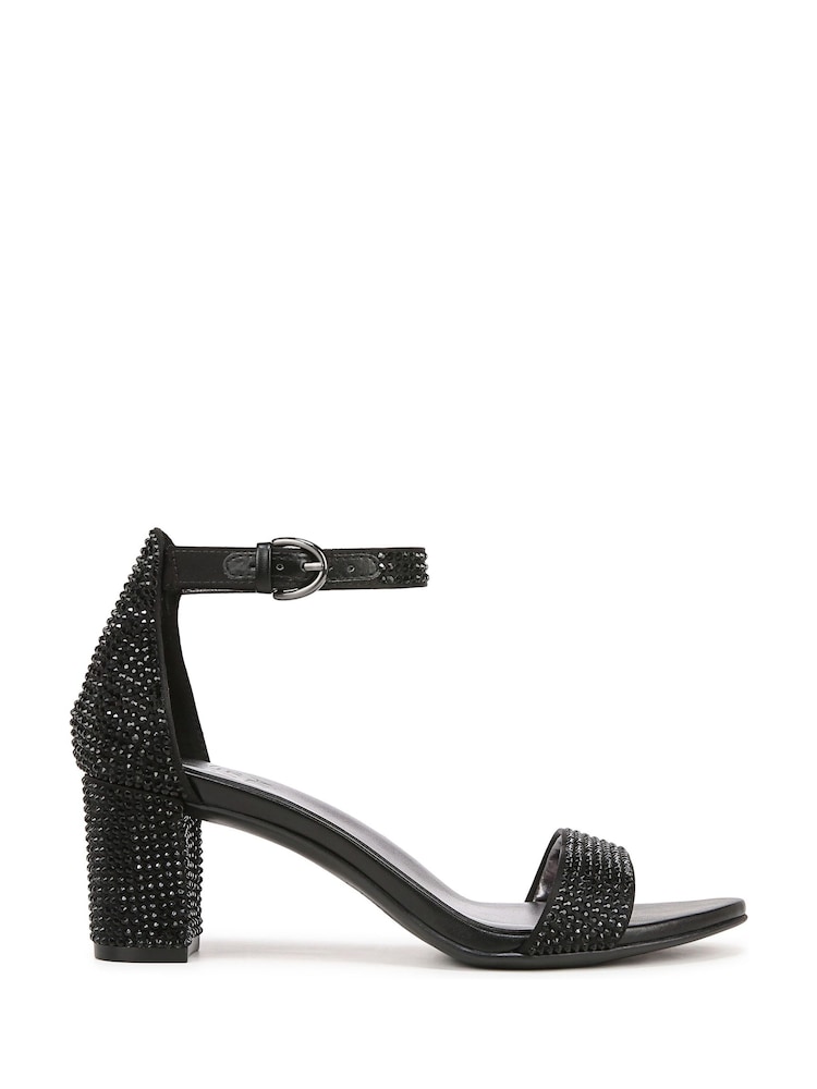Naturalizer Vera Glitz Black Sandals - Image 1 of 6