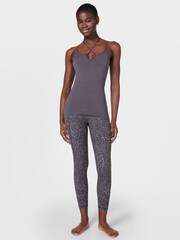 Sweaty Betty Grey Super Soft Ultra-Lite 7/8 Yoga Leggings - Image 1 of 8