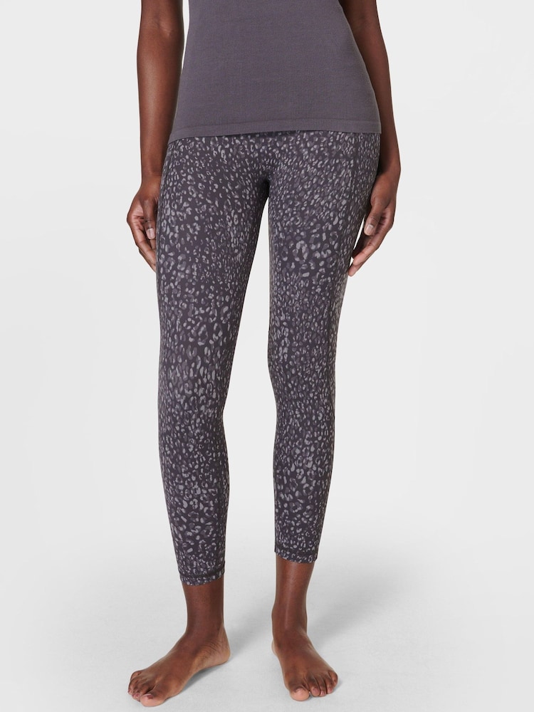 Sweaty Betty Grey Super Soft Ultra-Lite 7/8 Yoga Leggings - Image 2 of 8