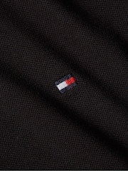 Tommy Hilfiger Black Slim 1985 Pique Polo Shirt - Image 7 of 8