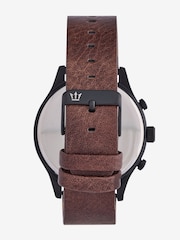 Brown Strap Chunky Watch - Image 3 of 6