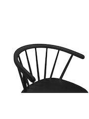 Julian Bowen Set of 2 Black Modena Dining Chairs - Image 4 of 6