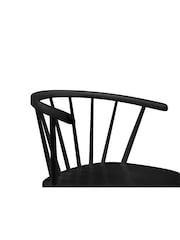 Julian Bowen Set of 2 Black Modena Dining Chairs - Image 6 of 6