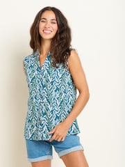 Brakeburn Green 100% Cotton Willow Shirt - Image 5 of 5