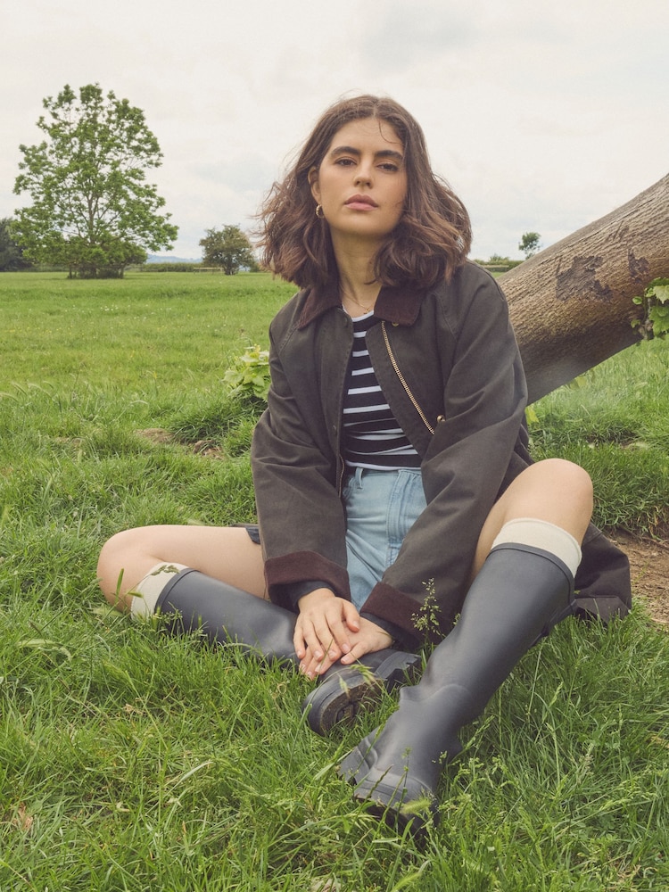 Black Knee High Wellies - Image 3 of 11
