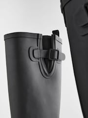Black Knee High Wellies - Image 6 of 8