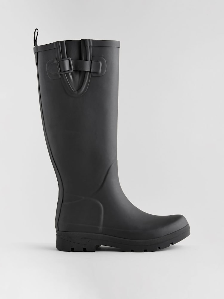 Black Knee High Wellies - Image 7 of 11