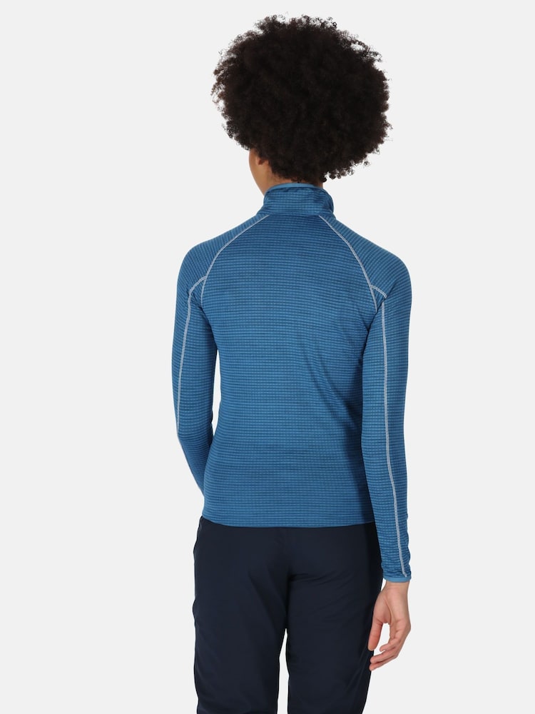 modra - Regatta Womens Yonder Half Zip Fleece - Slika 2 iz 9 modra - Regatta Womens Yonder Half Zip Fleece - Slika 2 iz 9