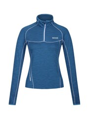 modra - Regatta Womens Yonder Half Zip Fleece - Slika 6 iz 9