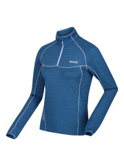 modra - Regatta Womens Yonder Half Zip Fleece - Slika 8 iz 9