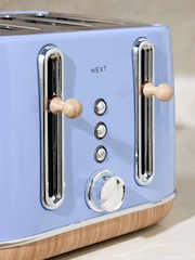 Light Blue 4 Slice Malvern Toaster - Image 2 of 5
