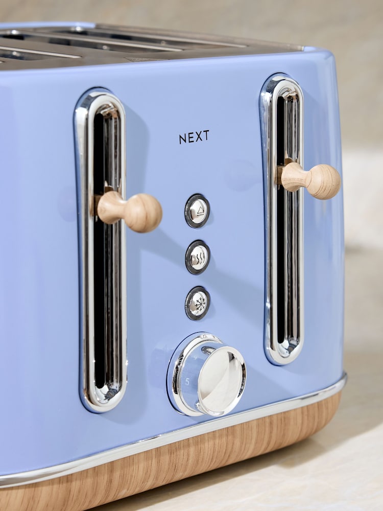 Light Blue 4 Slice Malvern Toaster - Image 2 of 5