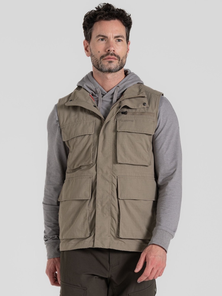 Craghoppers NL Adventure Brown Gilet - Image 1 of 7