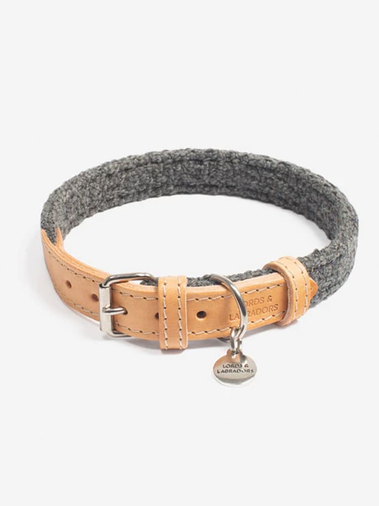 Lords and Labradors Graphite Essentials Herdwick Dog Collar - Image 6 of 6