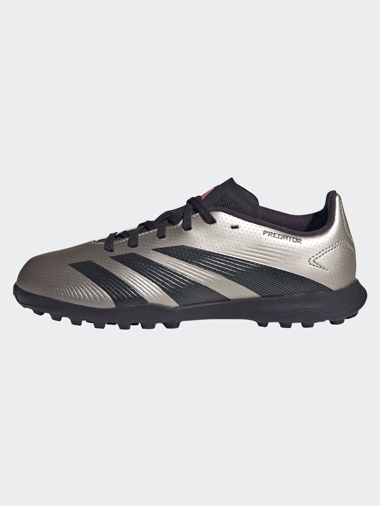 adidas Metallic Kids Predator League Turf Boots - Image 2 of 11