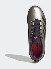 adidas Metallic Kids Predator League Turf Boots - Image 8 of 11