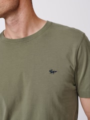 Aubin Logo Cotton T-Shirt - Image 4 of 5