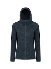 Mountain Warehouse Blue Nevis Womens Full Zip Hoodie - Image 1 of 5