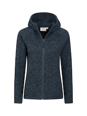 Mountain Warehouse Blue Nevis Womens Full Zip Hoodie - Image 5 of 5