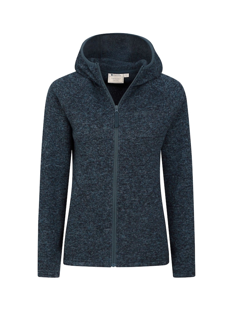 Mountain Warehouse Blue Nevis Womens Full Zip Hoodie - Image 5 of 5