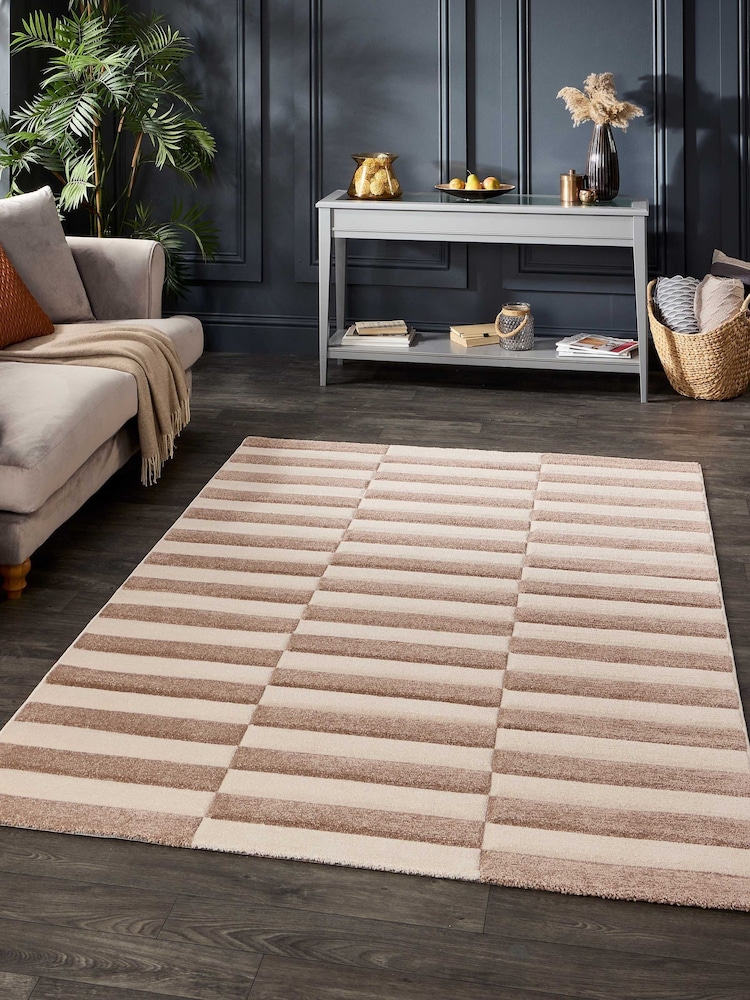 Laurence Llewelyn-Bowen Natural/White Dolce Vita Woven Rug - Image 1 of 6 Laurence Llewelyn-Bowen Natural/White Dolce Vita Woven Rug - Image 1 of 6