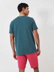 Crew Clothing 100% Cotton Anchor Graphic T-Shirt - Image 4 of 5