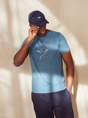 Crew Clothing 100% Cotton Anchor Graphic T-Shirt - Image 5 of 5