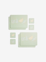 Set of 4 Pat and Peggy Chicken Placemats and Coasters - Изображение 3 из 3