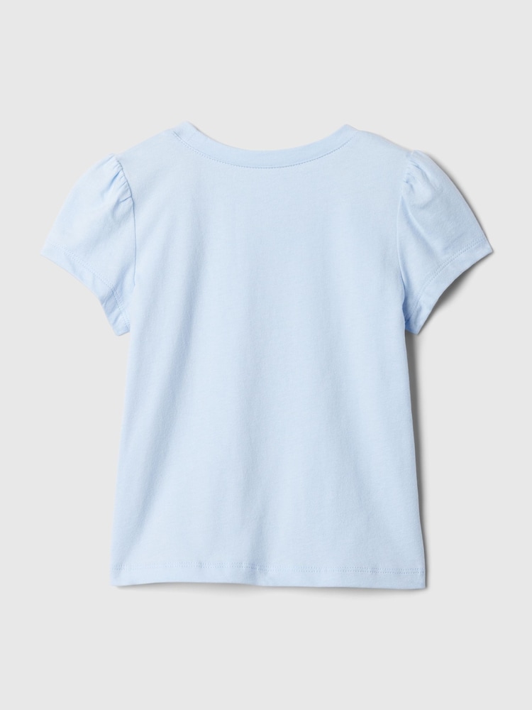 Gap Blue Summer Graphic Short Sleeve T-Shirt (Newborn-5yrs) - Image 2 of 2 Gap Blue Summer Graphic Short Sleeve T-Shirt (Newborn-5yrs) - Image 2 of 2