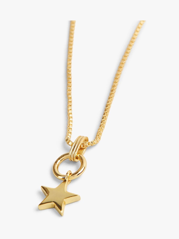 Hush Gold Star Pendant Necklace - Image 3 of 3