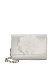 Dune London White Blossoming Clutch Bag - Image 3 of 6