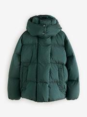 Zielony - Premium Real Down Filled Padded Jacket - Image 5 of 9